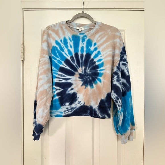 Agolde Tie Dye Balloons Sleeve Sweatshirt size xs - Picture 4 of 5